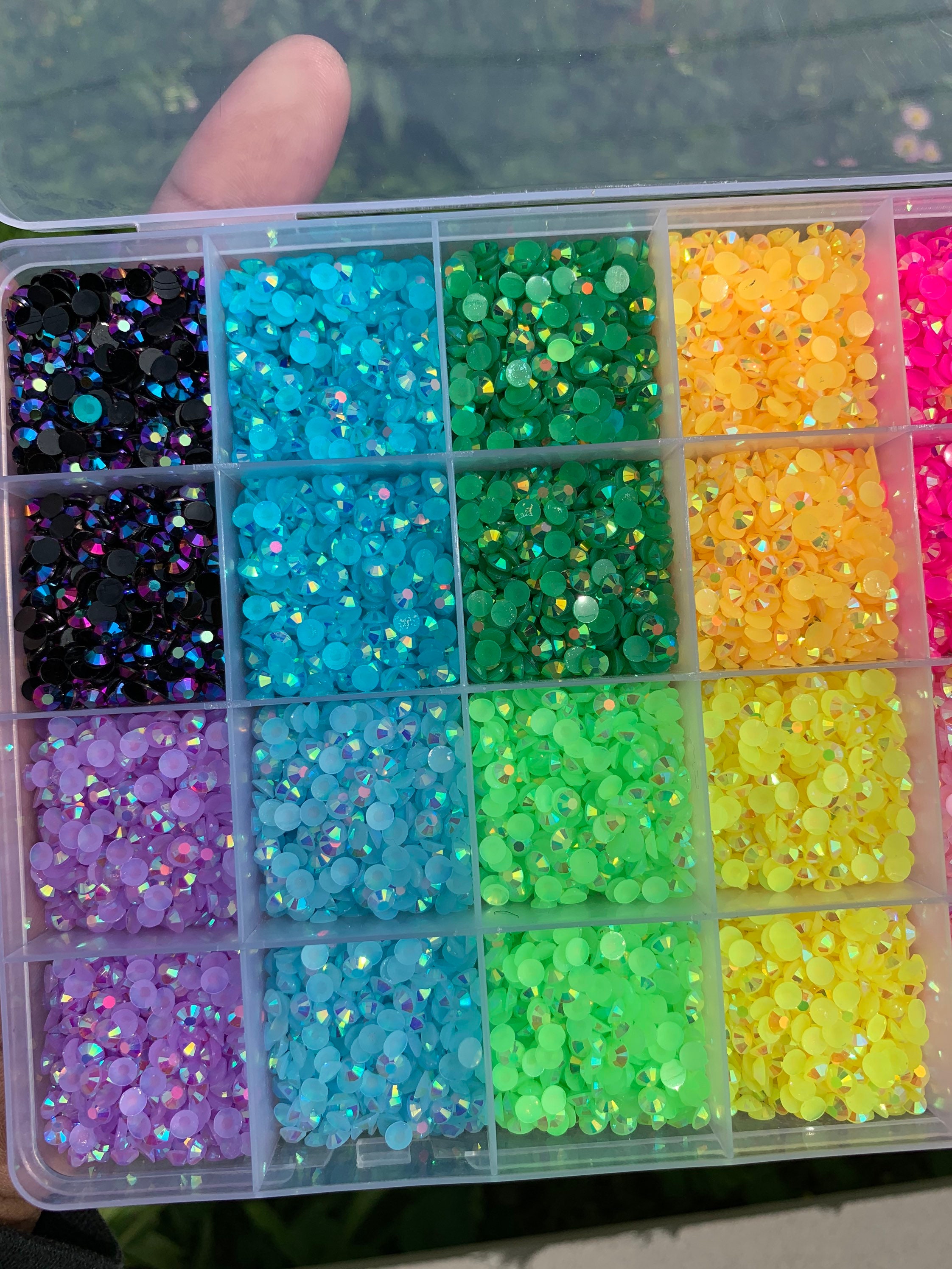 New Transparent Rhinestones kit 19000 4mm and 5mm AB Etsy