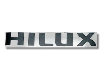 HILUX | Selbstklebender Vinyl-Aufkleber für Fahrzeug, Automobil, LKW, Auto, Suv, Wagon, als Geschenk für einen Mann, eine Frau, Freund oder Familie