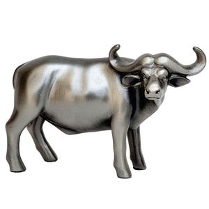 Buffalo Pewter Sculpture