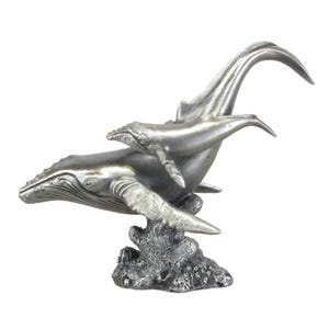Humpback Whale Pewter Sculpture