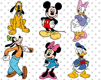 Free Free 216 Svg Mickey And Friends Silhouette SVG PNG EPS DXF File