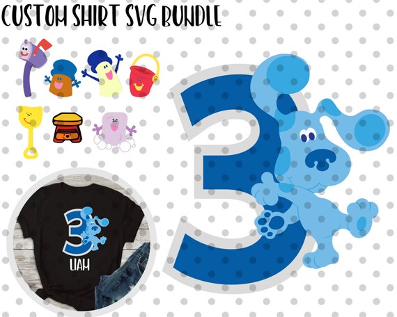 Download Blue S Clues Svg Bundle Blues Clues Svg Dog Blue Svg Etsy