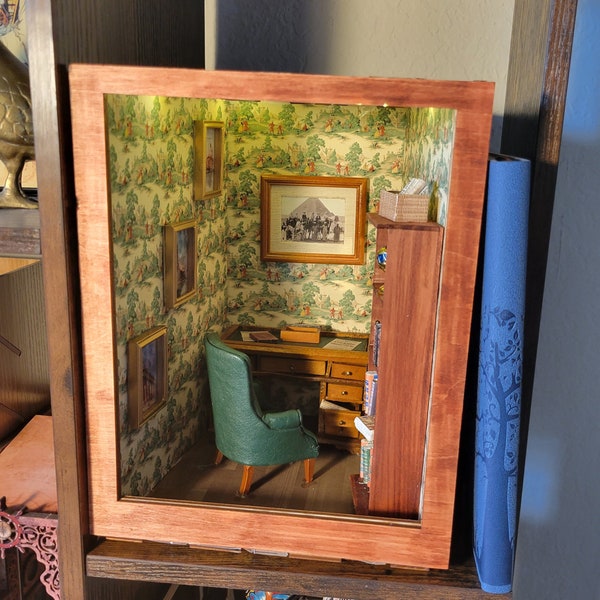 Book Nook Shelf Insert Etsy