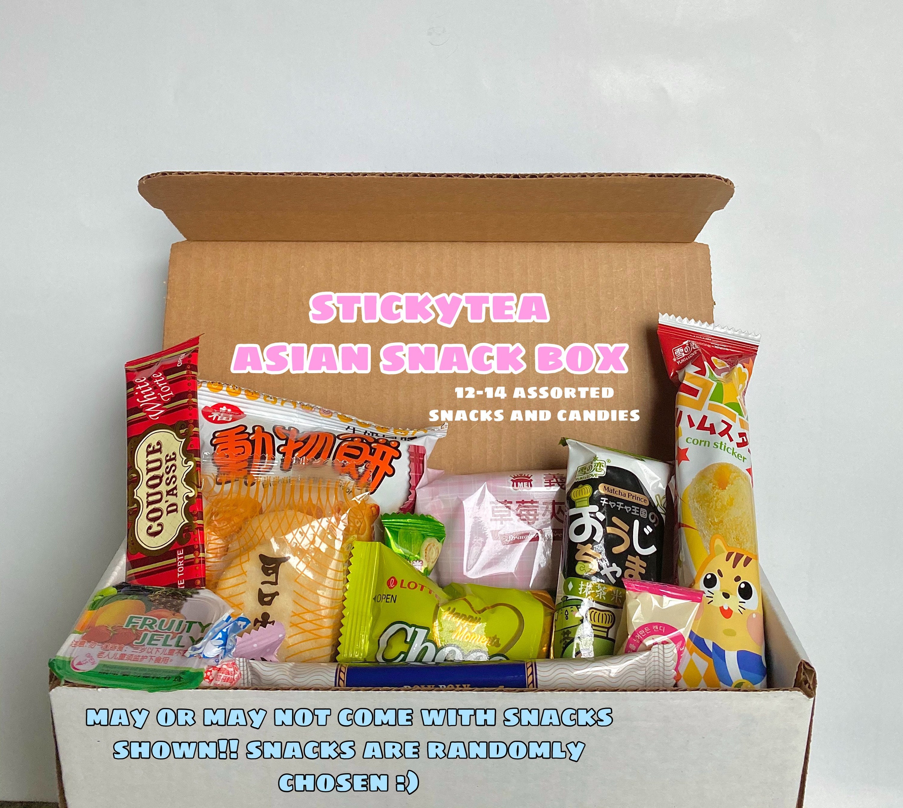 Asian Snack Box/Bag-Asian Candy-Japanese Snacks-Anime Snack Box-Japan…