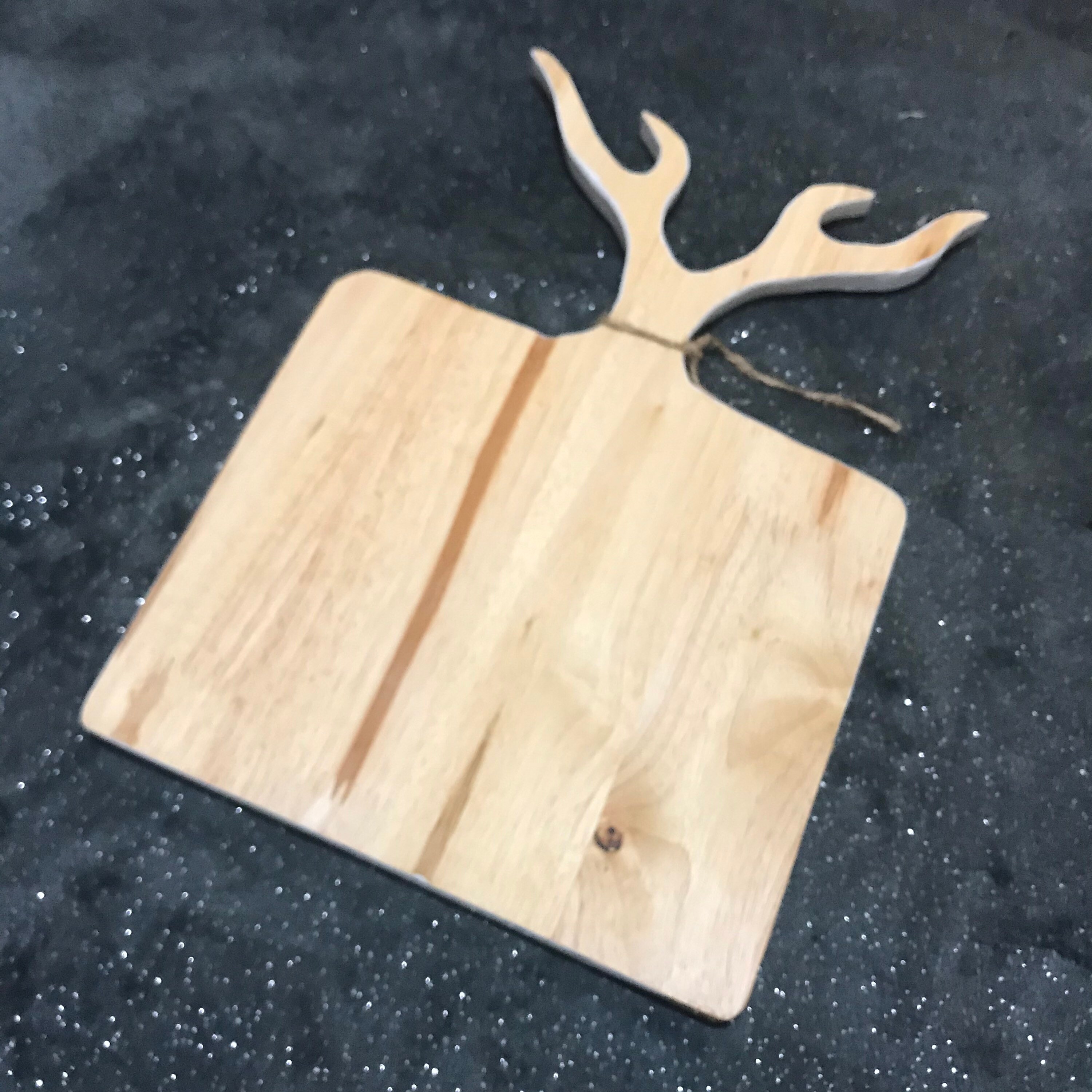 Antler cutting board / Stag serving platter / Hand carved Etsy