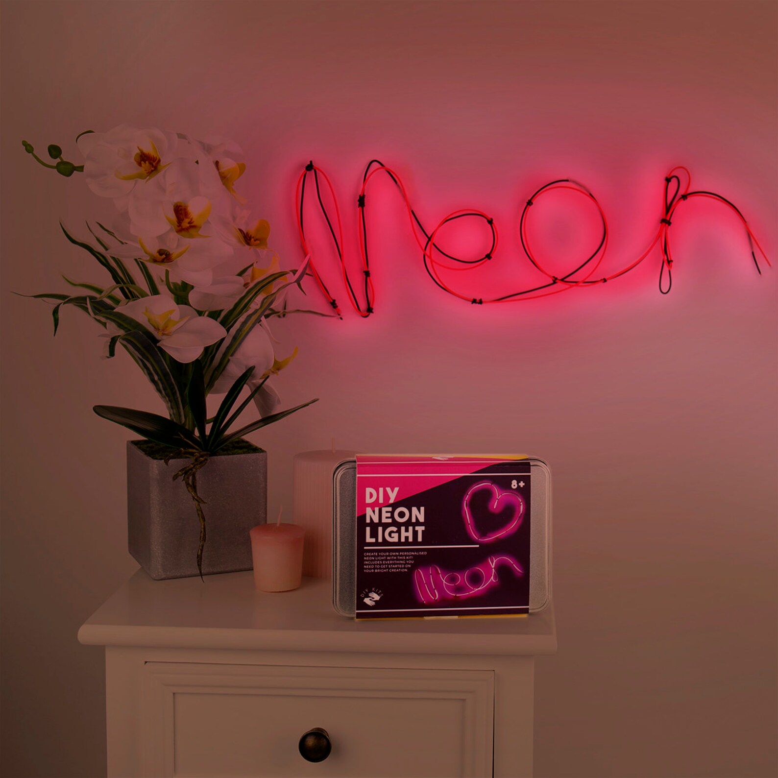 DIY Neon Light Kit Design Your Own Neon String Light Etsy UK