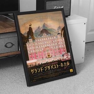 Grand Budapest Hotel Movie Poster, Enter a World of Whimsy
