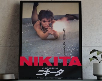 Nikita | 1990 | Japanese Version | Vintage Movie Poster