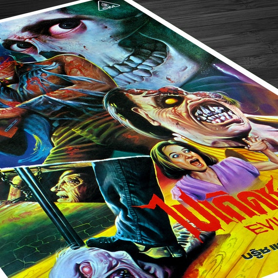 Horror Movies - Thai poster art to Sam Raimi's THE EVIL DEAD