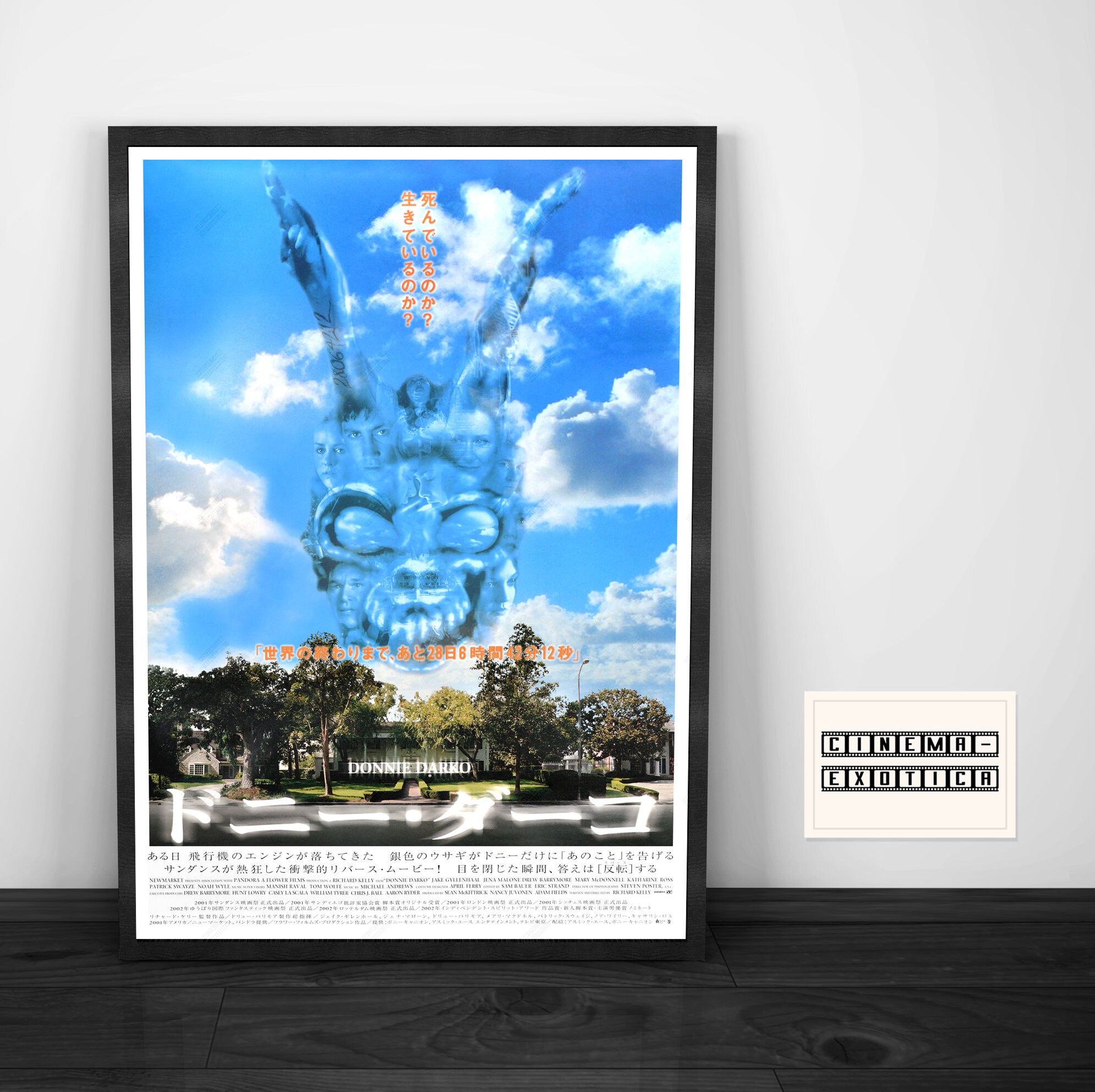 Donnie Darko 01 Japanese Version Vintage Movie Poster Etsy Canada