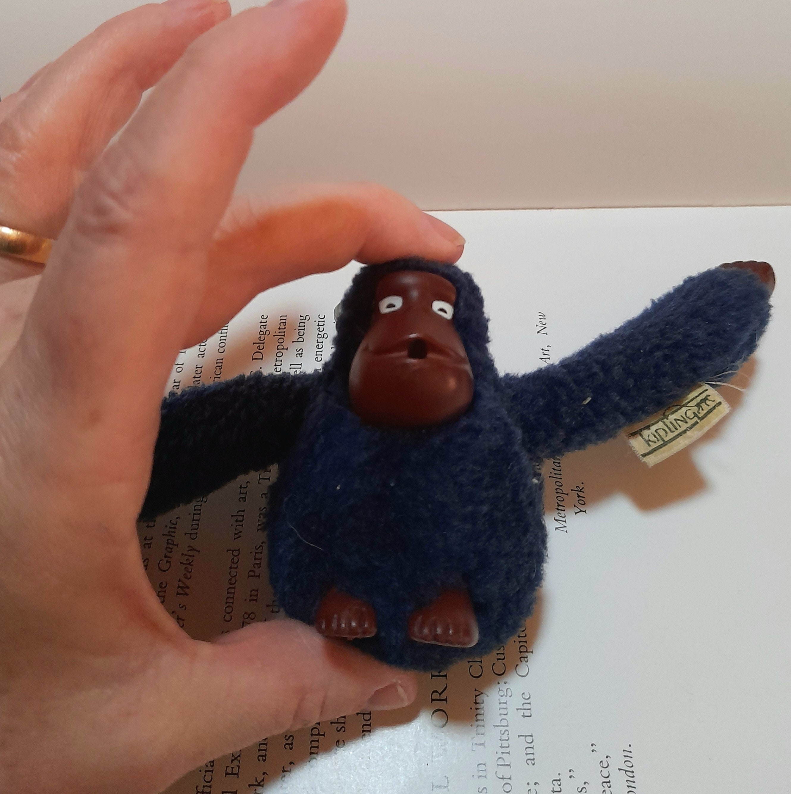 Vintage kipling monkey keyring collectable cute gift collectable
