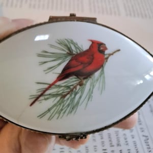 Wunderschöne Pillendose aus Limoges Porzellan