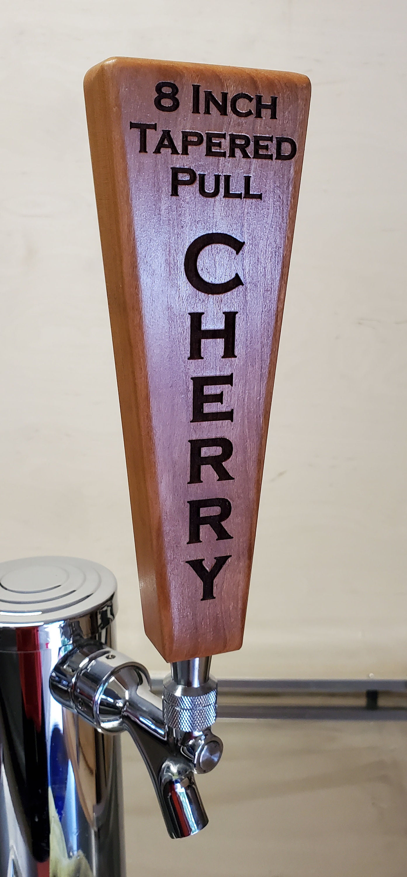 Custom Wooden Beer Tap Handle With Your Design Etsy