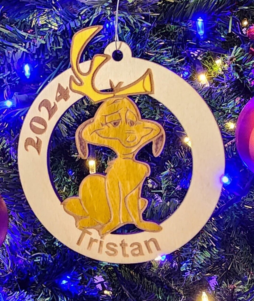 MAX 2024 Christmas Ornament Personalized Etsy