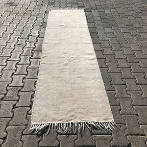 2x9 Runner Rug,Turkish Runner Rug,Faded Kitchen Runner Rug,Muted Color Vintage Runner,Handmade Stair Runner Rug,Hallway Rug,Wool Rug,B-1076