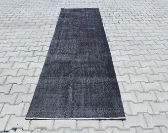 Oushak Runner Rug,3x10 Runner Rug,Vintage Runner Rug,Turkish Runner Rug,Wool Runner Rug,3x10 Entry Rug,Runner Rug,Hallway Rug,Runner,B-3236