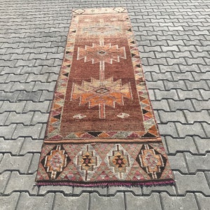 3x30 Teppich,Herki Teppichläufer,Oushak Teppichläufer,Herki Teppich,33x30 Teppich Läufer,Handgefertigter Teppich,Dielenteppich,Teppich,B-1229