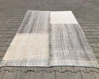 5x8 ft,Organic area rug,Handmade rug,Turkey Rug,Wool Rug,Farmhouse rug,Area  rug,Oriental Rug,Oushak Rug,Turkish rug,Vintage rug,KK-415