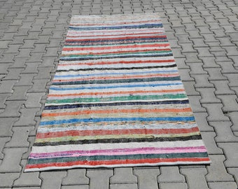 4x8ft,Soft Kilim,Oushak Kilim,Turkish Kilim,Vintage Rug,Kilim,Wool Rug,4x8 Rug,Handmade Rug,Organic Rug,Living Room Rug,4x8 Rugs,Rugs,E-100