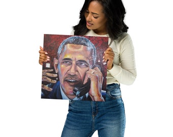 Barack Obama Metal prints