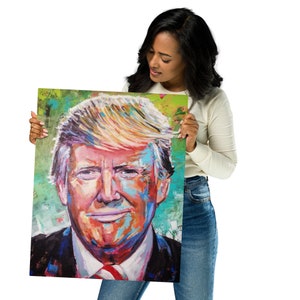 Donald Trump Metal prints