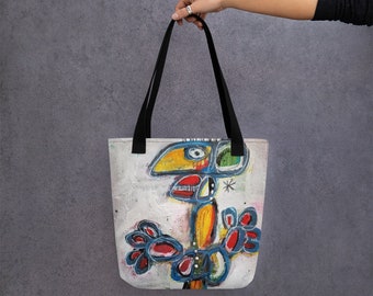 Human Abstract Tote bag
