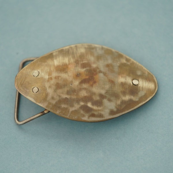 Hammered Belt Buckle