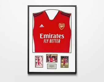 framed arsenal shirt