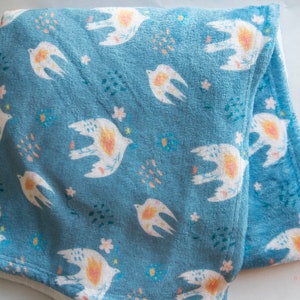 Holy Spirit Catholic Blanket, Prayer Blanket, Baby Blanket, Baptism gift, Confirmation Present, Christian blanket