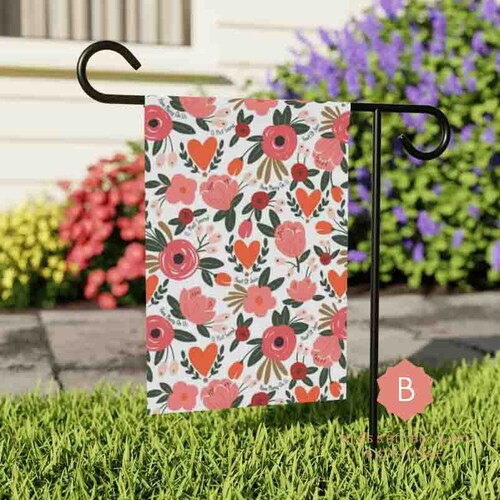 Sacred Heart of Jesus Garden & House Banner Etsy