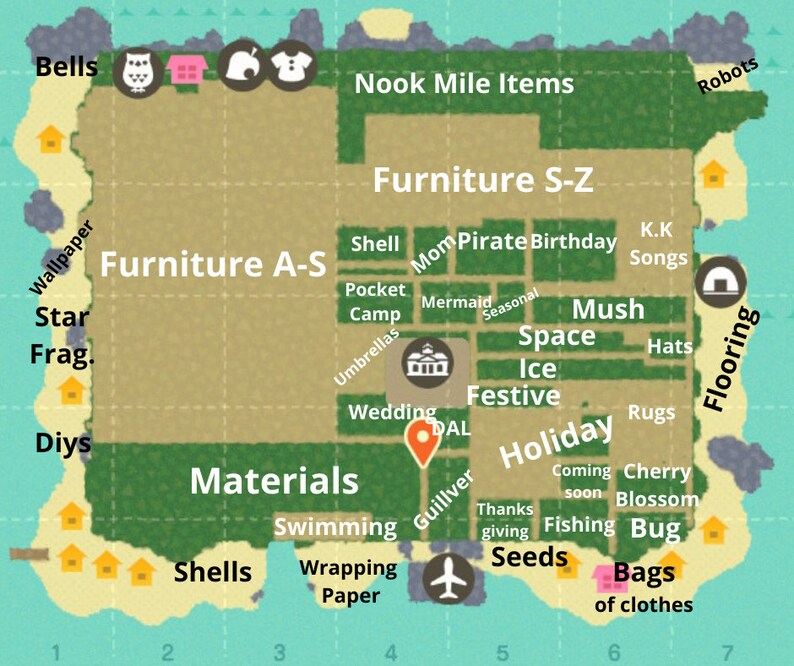 How to create a treasure island acnh