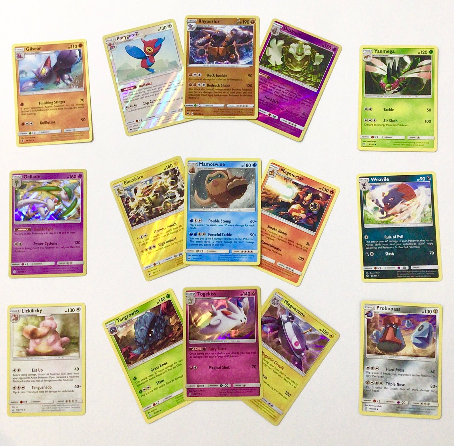 4th Gen SINNOH POKEMON 120 Card Set Authentic Chimchar Etsy