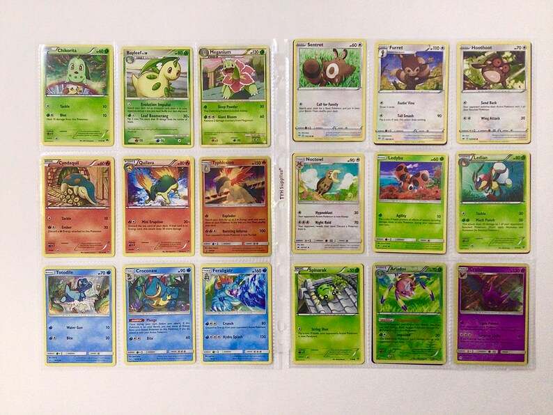 All POKEMON Cards Sets Gen 1 to 8 All Pokemon Incl. Aloalan Etsy