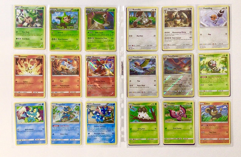 All POKEMON Cards Sets Gen 1 to 8 All Pokemon Incl. Aloalan Etsy