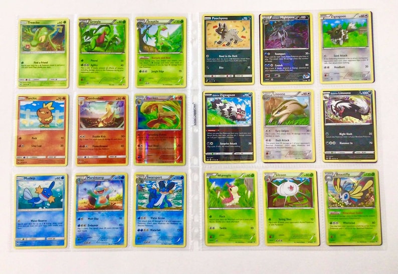 All POKEMON Cards Sets Gen 1 to 8 All Pokemon Incl. Aloalan Etsy