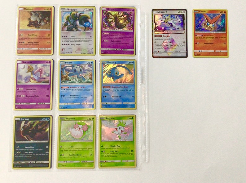 4th Gen SINNOH POKEMON 120 Card Set Authentic Chimchar Etsy