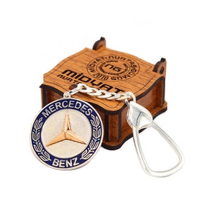 Mercedes Model 925 Sterling Silver Keychain 201022563