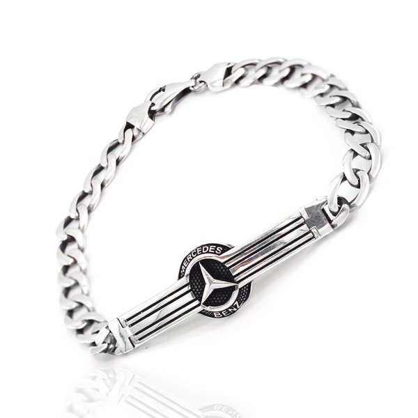 Mercedes-Benz Model 925 Sterling Silver  Bracelet 201022362
