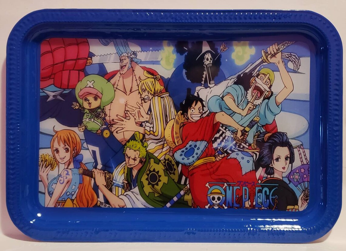 One Piece Inspiré Rolling Tray Etsy