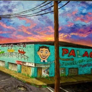 The Palace, Asbury Park-  (small version) 8”x10”
