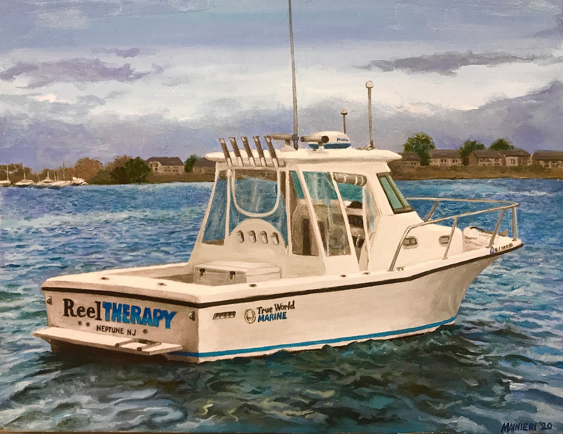 Boat Portrait Painting Commissions Etsy Israel