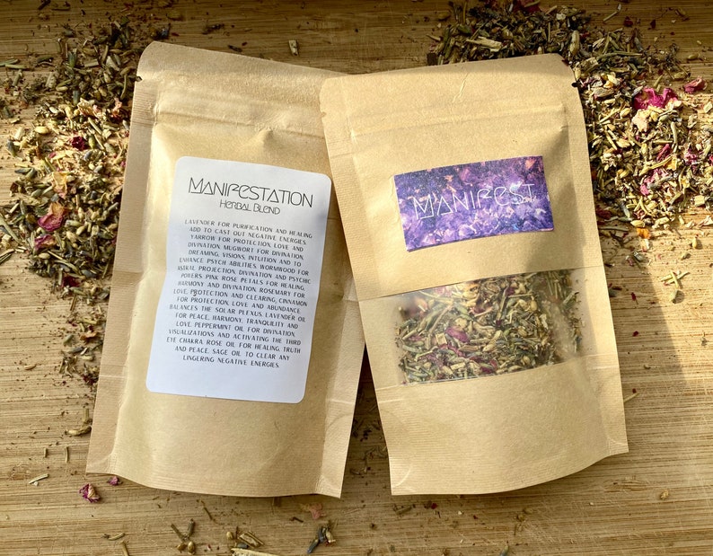 Intention Herbs Manifestation Small Batch Rituals & Etsy