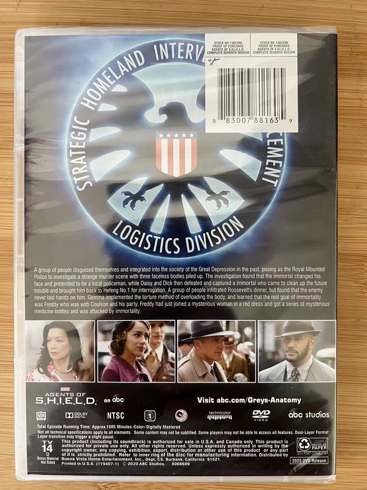 AGENTS OF S.H.I.E.L.D. the Complete Seventh 7th Season DVD - Etsy