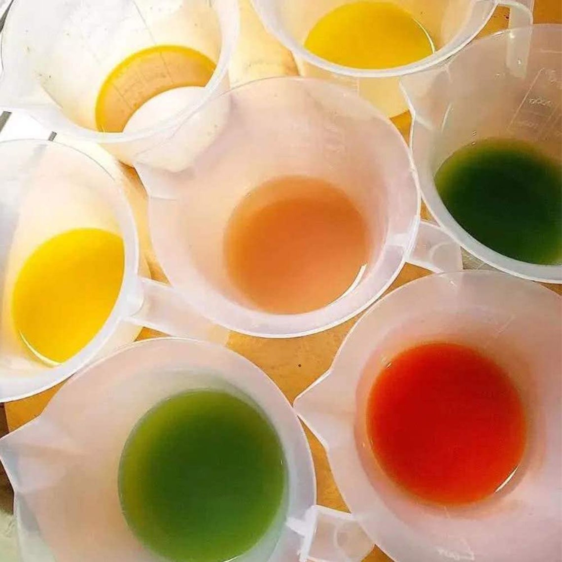 7colors Candle Dye Candle Making Liquid Colorants Dye Colorant Etsy