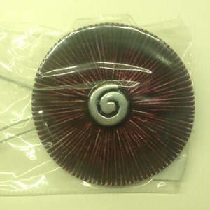 Extra Long Magnetic Curtain Tieback / Holdback - Aluminum Style (Purple)
