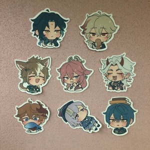 Genshin Impact emote-stickers
