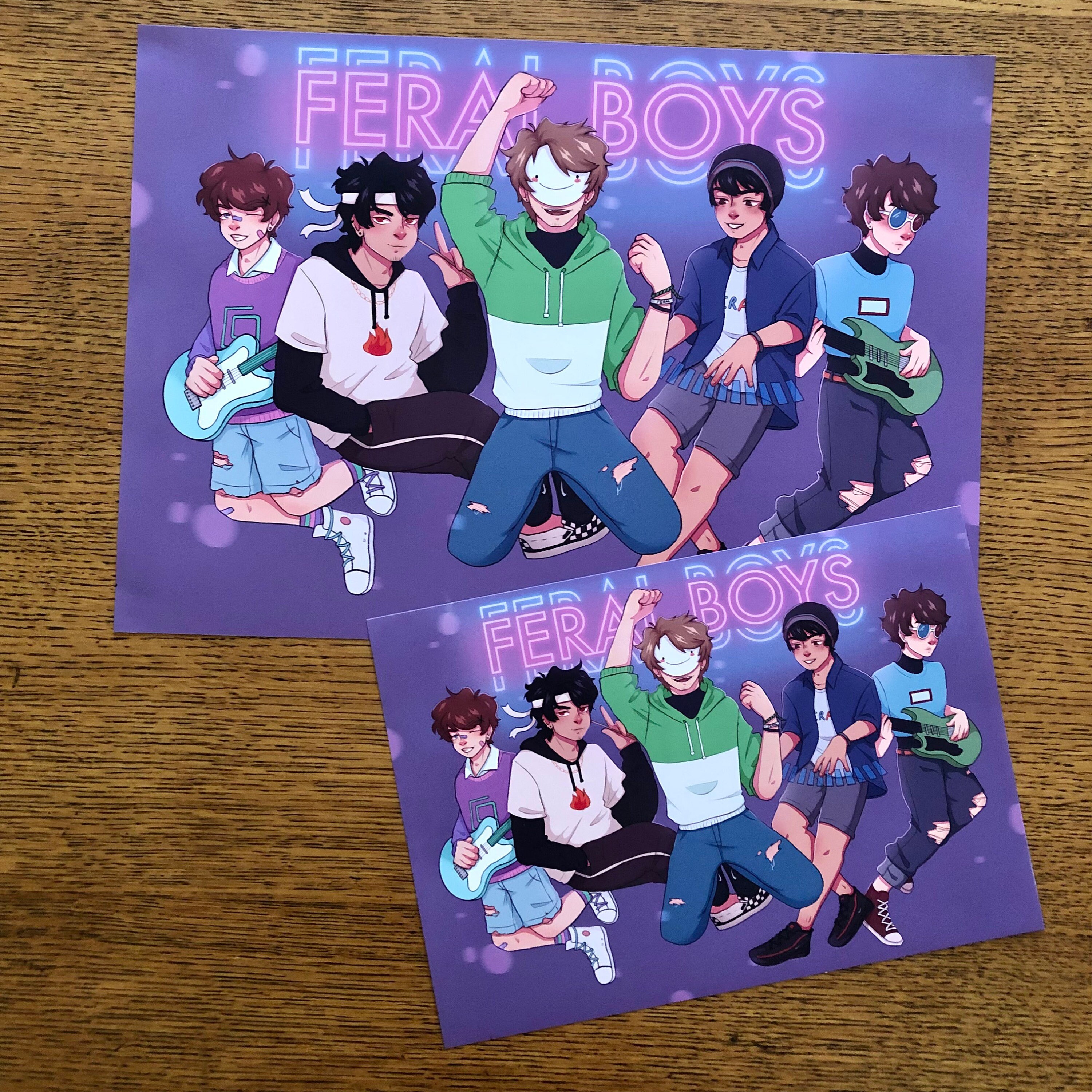 Featured image of post The Best 20 Fanart Feral Boys Mcyt Wallpaper