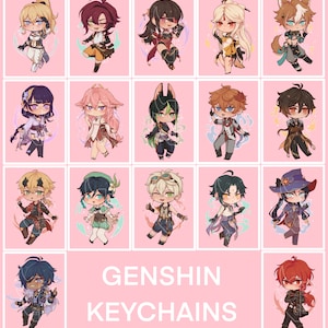 Genshin keychains