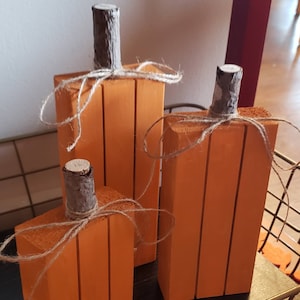 Pumpkin Décor - 2x4 solo