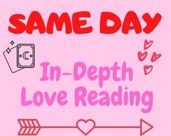 Same Day In-depth Love and Romance Tarot and Oracle Cards Reading Psychic Love Quick Cheap Question Emergency